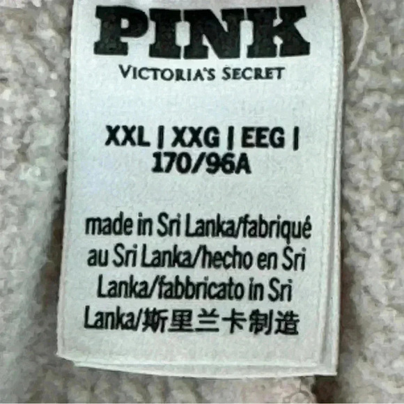 PINK - Victoria's Secret Ivy Fleece Major Wide-Leg Pants - Picture 6 of 8